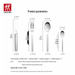 Zwilling Minimale poleeritud 4-osaline s&ouml;&ouml;giriistade komplekt