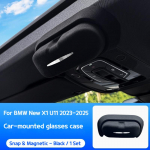 BMW X1 U11 2025-2025 autole seemisnahast prillikarp modifikatsioon p&auml;ikeseprillide hoiuklamber katuseprillide raam siseaksessuaarid