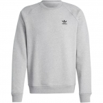 adidas Trefoil Essentials Crew Sweatshirt Keskmine Hall Melange Meeste Streetwear IY4937 M