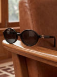 Miu Miu SMU04Z &uuml;mmargused mustad p&auml;ikeseprillid must