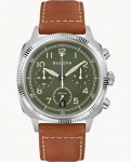 Bulova s&otilde;jav&auml;e VWI eriv&auml;ljaande kronograaf 42,5 mm kell 96B482 roheline