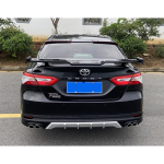 2018 Toyota Camry 8. p&otilde;lvkonna tagumine spoiler-kaitseraua difuusori kerekomplekt Gloss Black gray
