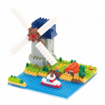 Nanoblock Tuuleveski Kinderdijk-Elshout NBH-043