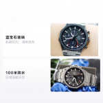 CASIO EDIFICE Kaheksakantne raam Bluetooth-&uuml;hendusega Safiirklaas P&auml;ikeseenergia Kvartsterasest rihm Meeste k&auml;ekell Must sihverplaat EQB-1100YDC-1AJF must