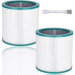 Asendus TP02 &otilde;hupuhasti filtrid, &uuml;hilduvad k&otilde;igi Dyson Pure Cool Link mudelitega TP01, TP02, TP03, BP01, AM11 tornipuhasti osaga (2 pakk) 2-Pack