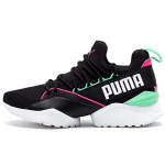 (NAISTE) PUMA Muse Maia Street 1 madalad jooksutossud Must/Roheline Naiste 367355-01 EU 35.5