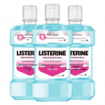 LISTERINE Sensitive suuvesi 3-pakk
