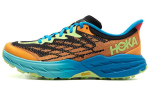 HOKA ONE ONE Speedgoat 5 Solar Flare Diva Blue 1123157-SDV 45 orange