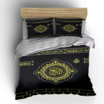 Islami seina kaunistuste komplekt, mitu suurust, laste- ja t&auml;iskasvanute magamistuppa, peen 3-osaline voodipesu komplekt, kingitus EU Twin 135X200cm&set