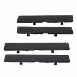 4 tk Must katusepagasirongi kate Toyota Rav4 2019 2020 2021 2022 2023 2024 Katuseraudade rackide korgikate Autotarvikud 4pcs