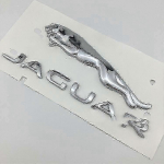(H&otilde;bedane) Sobib Jaguar Xj Xjl Xe Xf F-pace F-type'i tagumisele pagasiruumi m&auml;rgistusele Leopard ingliskeelne s&otilde;nalogo (must)