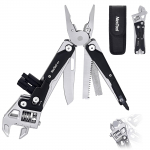 NexTool W4 reguleeritav p&otilde;rkmehhanismiga multifunktsionaalne t&ouml;&ouml;riist, 11-&uuml;hes kokkupandav EDC t&ouml;&ouml;riist, tangid, W4 must