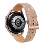 22 mm 20 mm nahast rihm Samsung Galaxy Watch 3 jaoks 41 mm 45 mm k&auml;ev&otilde;ru jaoks Active 2 / Watch 4 Watch5 Watch6 asendusrihm 20mm heleroosa v&auml;rv