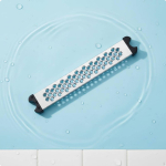 Roostevabast terasest redelipulk libisemisvastane bassein Polka Dot white