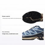 Salomon Xt-6 Retro Trend P&otilde;rutuskindlad Vastupidavad Madalad Vabaaja Maastikujooksujalatsid Unisex toss Taevasinine L47381600 36