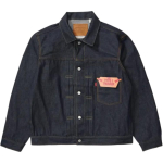 Levis X Journal Standard Minimalistlik Mitmek&uuml;lgne Vabaaja Mood Denim Jakk Meeste jakid 008C9-0000 S black