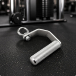 Lat Pull down K&auml;epide D-kinnitusega Tugev Fikseeritud K&auml;epide Trossimasina jaoks, J&otilde;ud black