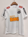Hulgim&uuml;&uuml;k Brasiilia 12-13 Santos kodune retro s&auml;rk Nr. 11/Ei. 10 Neymar l&uuml;hikeste varrukatega t&auml;iskasvanute jalgpallis&auml;rk S