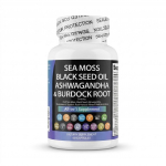 Clean Nutraceuticals Meresammal, Nigella seemne&otilde;li ja Ashwagandha kapslid 1PACK