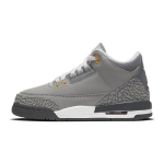 Jordan 3 Retro Cool Grey 2021 GS 398614-012 35.5 gray