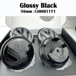 4 tk 56mm 65mm VW ujuvad auto veljekatted Ratta keskkatted VW Jetta MK5 Golf Passat styling CC Golf 3B7601171 1J0601171 jaoks gray