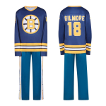 Happy Gilmore Golfihuligaani Cosplay Kost&uuml;&uuml;m S blue
