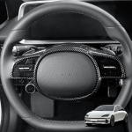 Hyundai IONIQ 5/IONIQ 6 2023-2025 Autole P&ouml;&ouml;rdep&ouml;&ouml;raja Rooliratta Kate Sisekujundus Auto Sisekujunduse Lisatarvikud gray