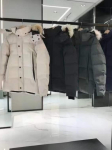 Haneuduga jakk Wyndham Canada Wyndham meeste ja naiste mantlid Parka mantel MA XXL black