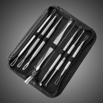 7 tk Mustpeade eemaldamise t&ouml;&ouml;riist vaakum-mustpeade eemaldamise pintsetti vistrike akne eemaldamiseks 7pcs