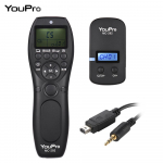 YouPro MC-292 E3 2,4G juhtmevaba kaugjuhtimispult LCD taimeriga katiku vabastuse saatja vastuv&otilde;tja 32 S2 shutter cable