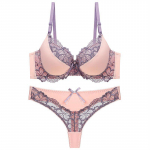 Julexy ABC Cup rinnahoidjakomplekt Push Up Sexy Lace rinnahoidjakomplekt Naiste rinnahoidja stringide komplekt 85B