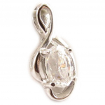 Les Tr&eacute;sors De Lily [C4633] &ndash; valge 'C&acirc;lin' h&otilde;bedane ripats valge