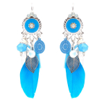 Les Tr&eacute;sors De Lily [Q8746] &ndash; disainitud liiprid 'Acapulco' h&otilde;besinine - 70x25 mm sinine