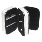 Davidt's [Q9914] - h&otilde;behall  Zip'n go  lukuga ehtekarp (2 sektsiooni) - 18x12x8 cm h&otilde;be