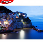 Teemantmaaling t&auml;isringi puurplaneet Teemanttikandid Universumi maastik Ristpistes Rhinestone Mosaiic Kits 20X30CM