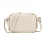 Yogodlns New Simple Obag &Otilde;lakotid T&uuml;drukutele Rahakott PU Nahast Crossbody kotid Naiste K&auml;ekott Lady Retro Messenger Bag Mini Clutch Tote 21x7x13cm beež