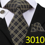 Hi-Tie Plaids & Checks kaelaside Taskur&auml;tik Mansetin&ouml;&ouml;bid Tartan kaelaside &auml;ripeoks N-3009