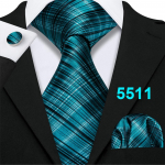 Barry.Wangi lipsud meestele 8 stiilis lillelised triibulised lipsud mansetin&ouml;&ouml;bid pulmade tutvumis&auml;ri jaoks N-5511