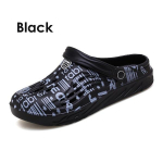 Suvised meeste puukingad Aiakingad Slip on Sandaalid Suures suuruses meeste rannasussid 36 must