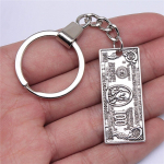 1-osaline 42x18mm Money Us Dollar Charms v&otilde;tmehoidja parim kingitus