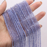 5-harulised looduslikust kivist helmed, kristallkattega v&auml;rvilised lihvitud v&auml;ikesed helmed ehete valmistamiseks DIY kaelakee k&auml;ev&otilde;ru k&otilde;rvar&otilde;ngaste tarvik 5pcs/2mm