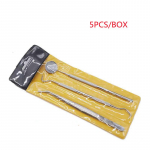 5tk Hambakontrollikomplekt Hambad Suupuhastus hambad Peegliga hambaravi t&ouml;&ouml;riistad