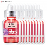 Rojukiss Akne/Pinduv/Punane seerum/Gluta/HYA/Omega/Perfect/Repair/Valge/Tsingi poorideta 5X intensiivmask 25 ml - Tai nahahooldus Red Serum 10 pcs