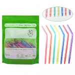 250 tk hambaravi kolmesuunalise s&uuml;stla otsiku otsad &uuml;hekordselt kasutatavad &otilde;hk-vesi s&uuml;stlaotsad plastikust v&auml;rvi segu