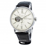 Orient Star Classic RE-AV0002S00B Semi Skelton automaatne meeste k&auml;ekell kreemikas
