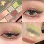 DIKALU 8 Color lauv&auml;rv Matte lauv&auml;rvipalett Kosmeetika