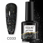 ROSALIND k&uuml;&uuml;nelakk 15 ml Glitter Color geellakid kauap&uuml;siv geel-k&uuml;&uuml;nelakk, mis on kuivatatud k&uuml;&uuml;nelampiga
