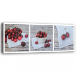 L&otilde;uenditr&uuml;kk Cherries Fruits 90x30 punane