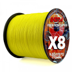 500M 8 haruga p&otilde;imitud &otilde;ngen&ouml;&ouml;r multifilament PE traat X8 &uuml;litugev 18 22 31 39 43 52 61 78 LB 78lb