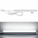 K&ouml;&ouml;gi LED-seinalamp 220v LED kapialune valgusti 6w 10w T5 alumiiniumist LED-valgustid koduvalgustuseks EU pistikuga 57cm